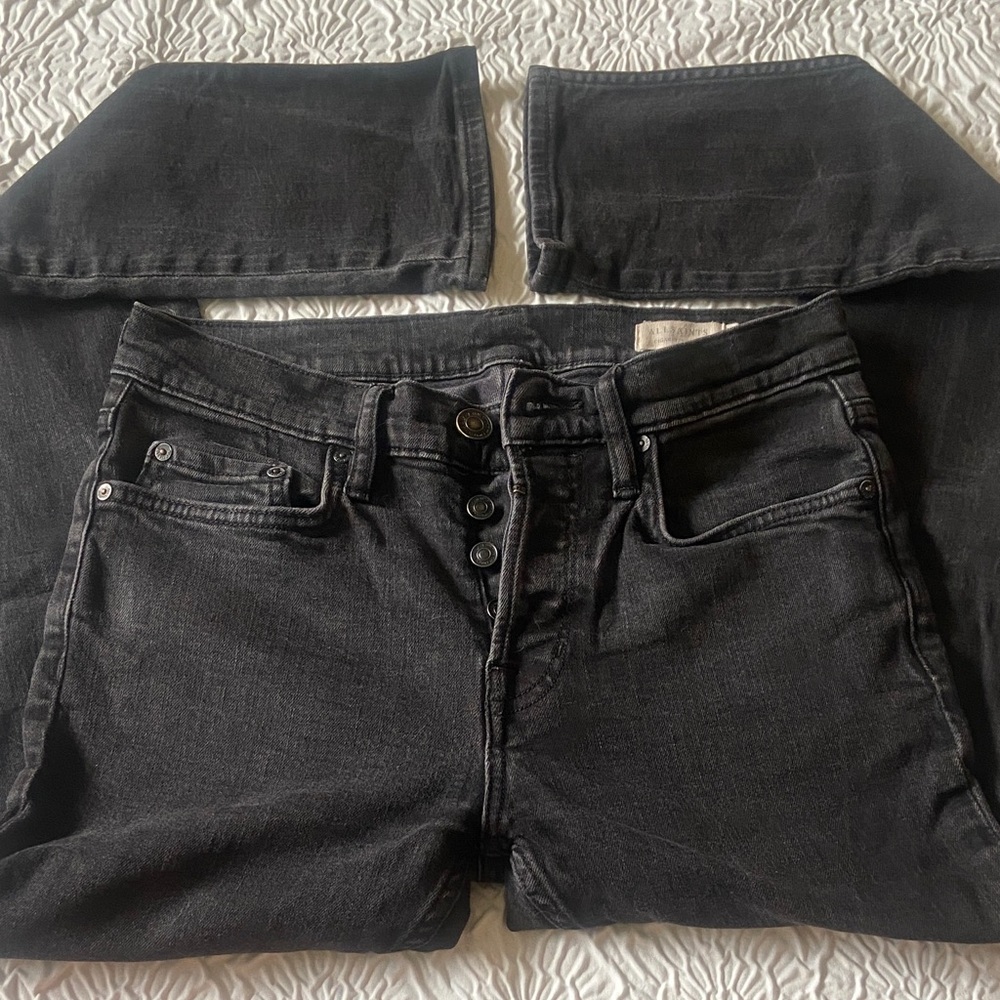 All Saints Black Women's Jeans